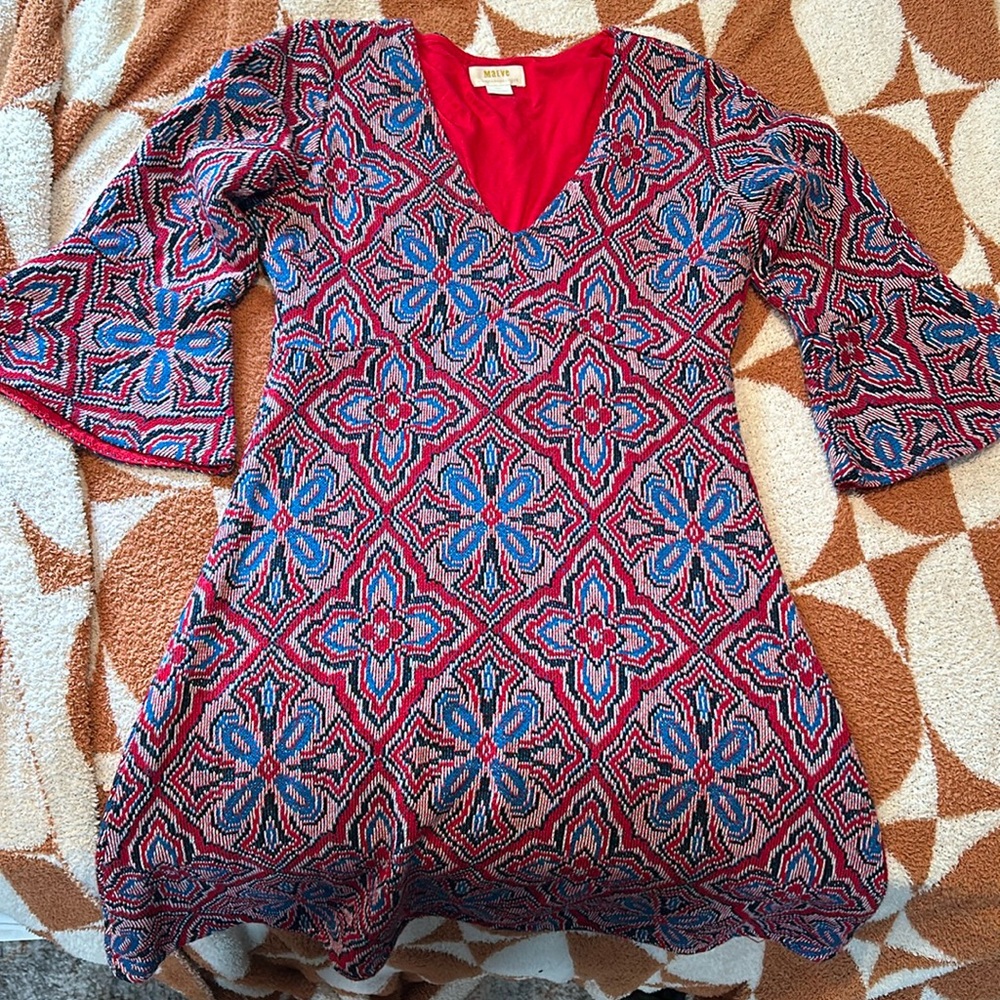 Vintage Anthropologie Pattern Dress